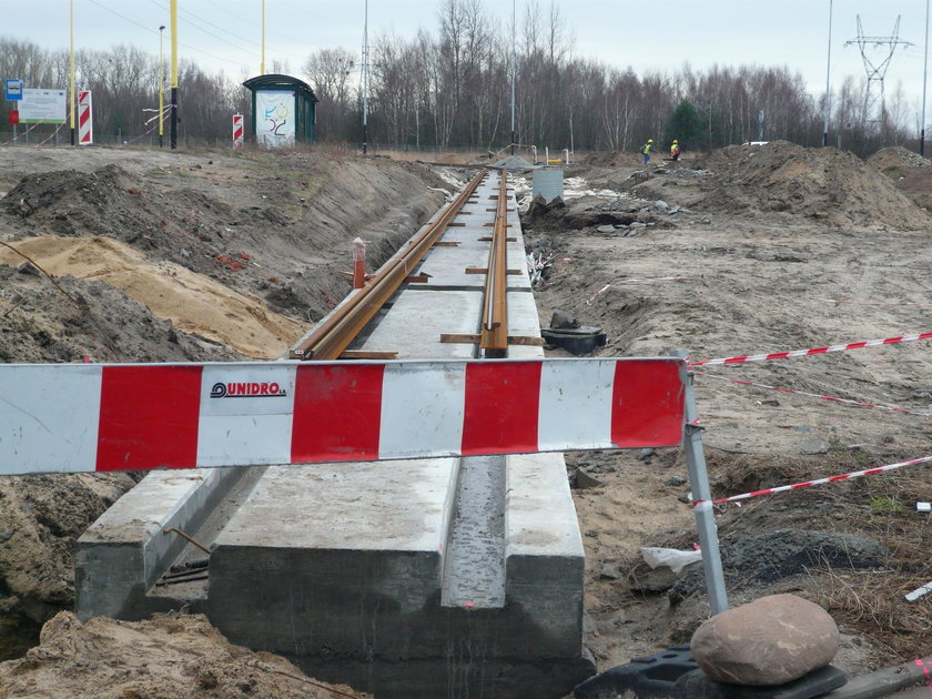 budowa linii tramwajowej na Janowie