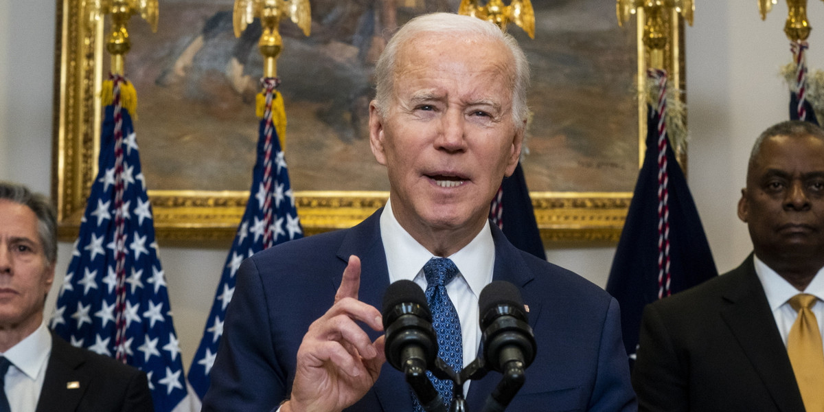 Prezydent USA Joe Biden ogłosił w środę przekazanie abramsów Ukrainie. 