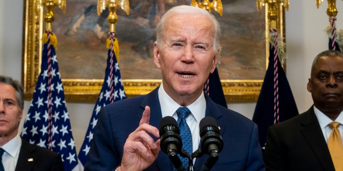 Prezydent USA Joe Biden ogłosił w środę przekazanie abramsów Ukrainie. 