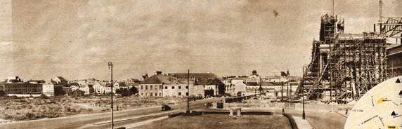 Lata 1953-1956, plac Teatralny. Tygodnik “Stolica” 40/1956.