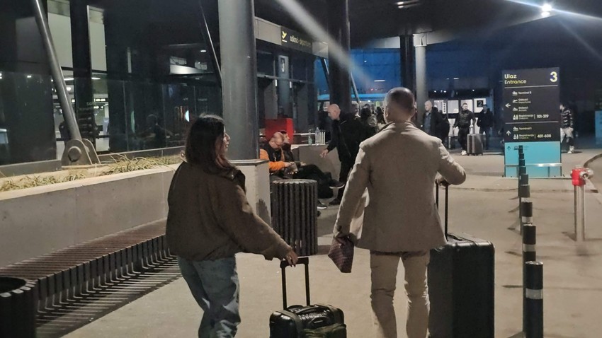 Ana Sević sa mužem