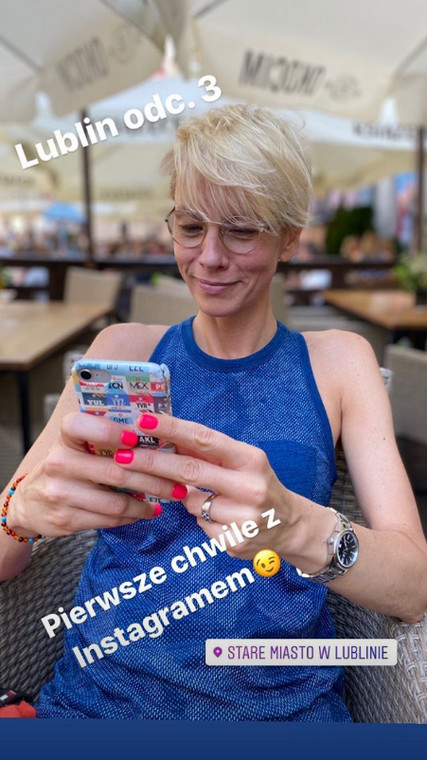 Anita Werner odwiedziła Lublin i uwieczniła to na swoim Instagramie