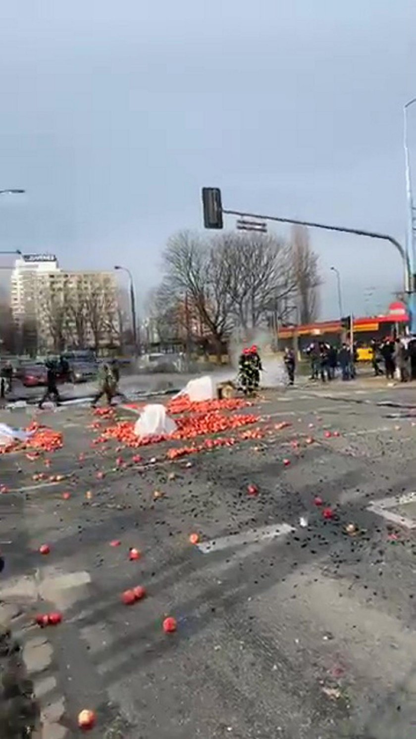 Protest rolników w Warszawie. Ogromne utrudnienia w mieście