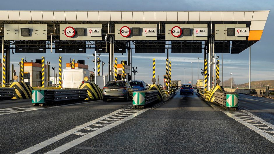 Podniesione bramki na autostradzie A4