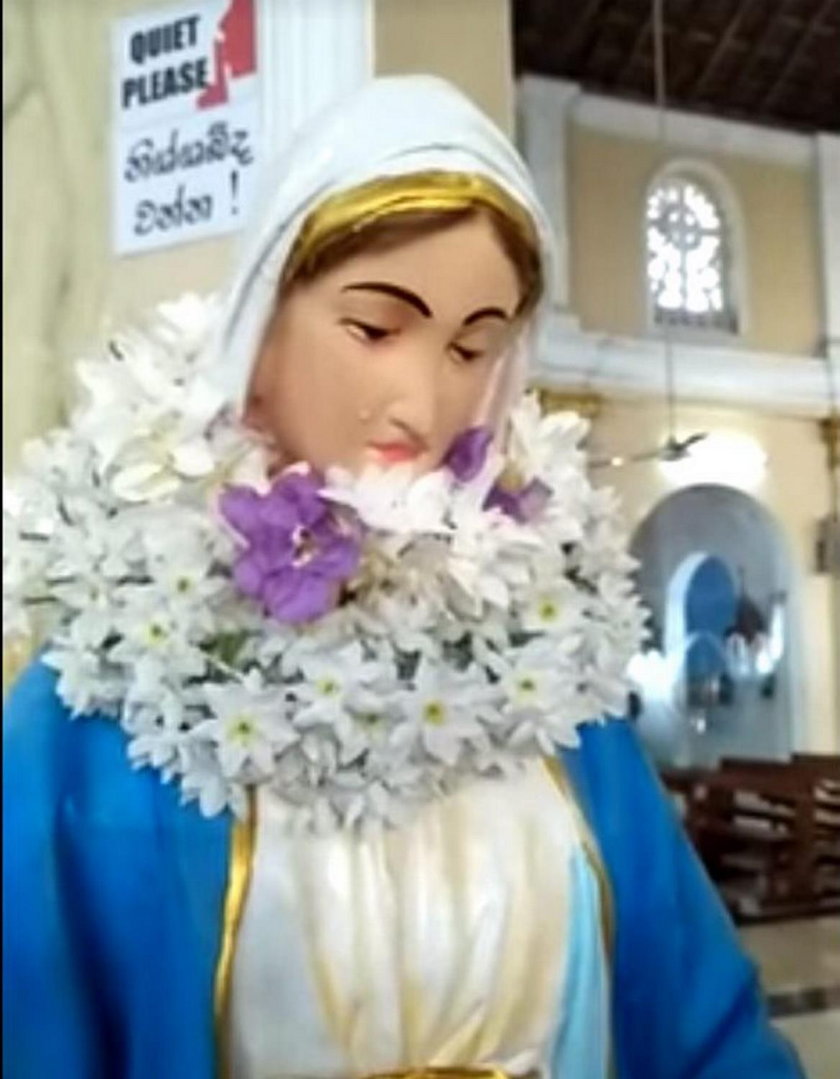 Sri Lanka: figura Matki Boskiej zaczęła płakać. To cud?