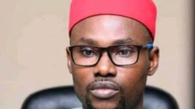 Chike Olemgbe, the new Speaker, Imo House of Assembly. [NAN]