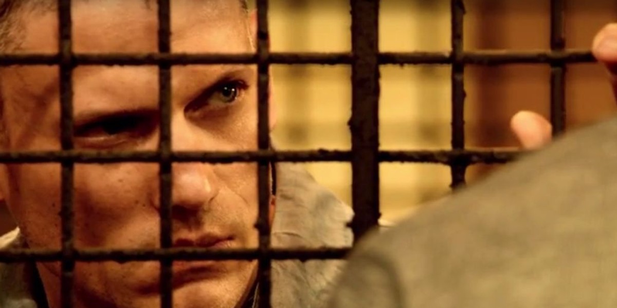 Wentworth Miller w trailerze "Prison Break'a"