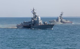 Marynarka wojenna Rosji modernizuje bazę w Bałtyjsku. Może powstać "poważne zgrupowanie" wojsk