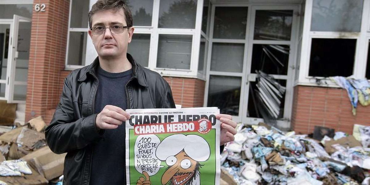 Francja: Podpalono redakcję za kpiny z islamu