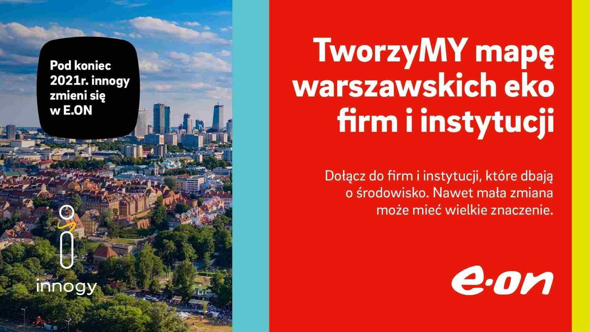 <strong>W odpowiedzi na zmiany klimatyczne innogy Polska tworzy wirtualną mapę Warszawy, uwzględniającą ekologiczne inicjatywy firm. Każdy może zgłosić swoją organizację, opisując przykłady dobrych praktyk, które ograniczają wpływ na środowisko.</strong>