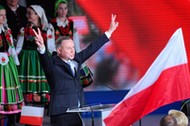 Prezydent Andrzej Duda po wygranej pierwszej turze w wyborach prezydenckich