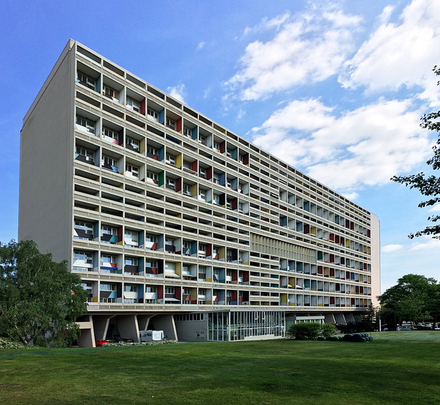 Typ berliński Unité d’habitation. Fot. Gunnar Klack, CC BY-SA 4.0, via Wikimedia Commons