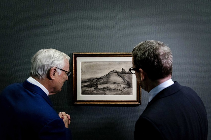 Van Gog, Brdo Monmartr sa kamenolomom, 1886.