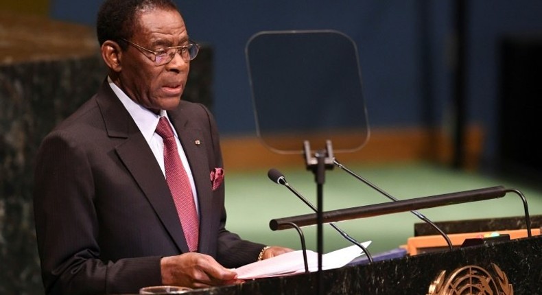 Teodoro Obiang Nguema, President of Equatorial Guinea, is Africa's longest-serving ruler