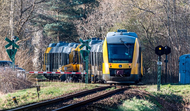 Sudar vozova u Danskoj