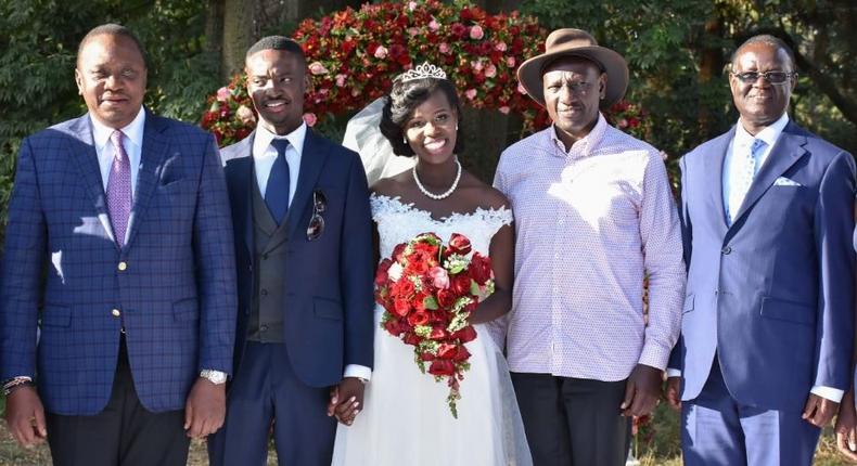 Jubilee Governor’s daughter ties the knot in lavish wedding 