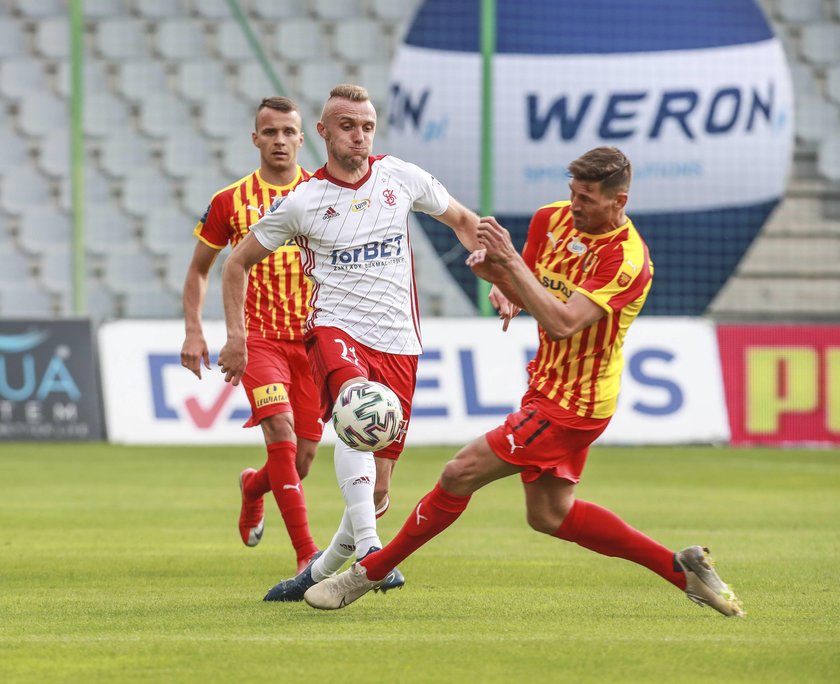 Mecz Korona Kielce - ŁKS Łódź