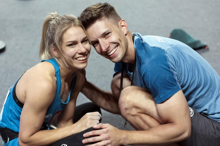 Aleksandra Mirosław z mężem Mateuszem tworzą nie tylko udany związek, ale dobrze dobraną parę sportowiec-trener