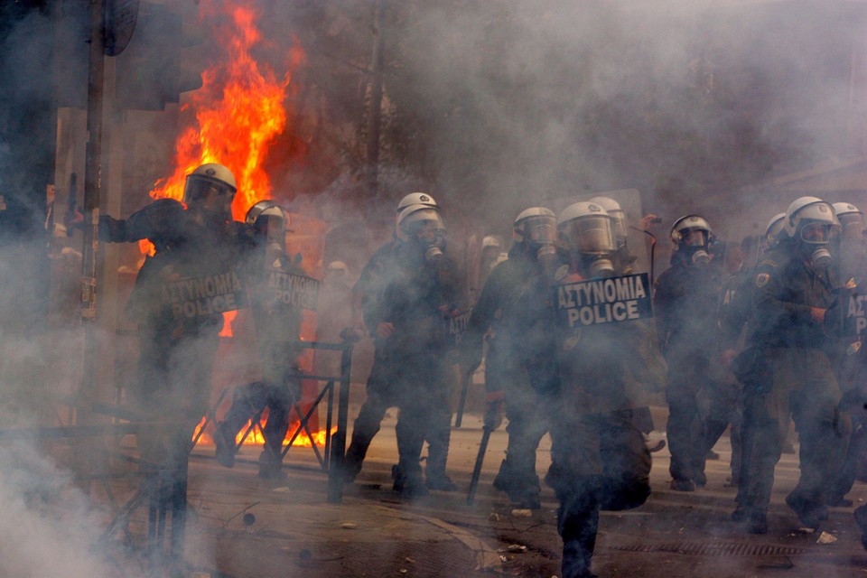 GREECE PROTEST