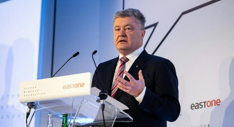 Ukrainian President Petro Poroshenko in Davos: 'For Russia, this election is a final chance to get its revenge'