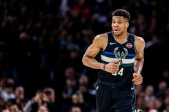Rekordowe 29 'trójek' Milwaukee Bucks. Nie trafił tylko Giannis Antetokounmpo