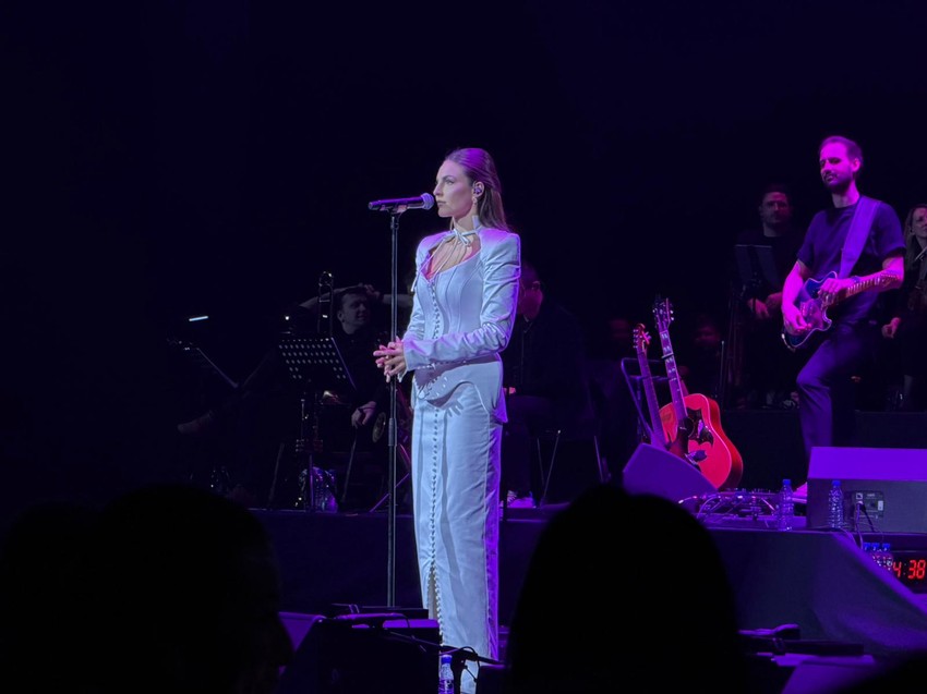 Džejla Ramović na koncertu Jakova Jozinovića