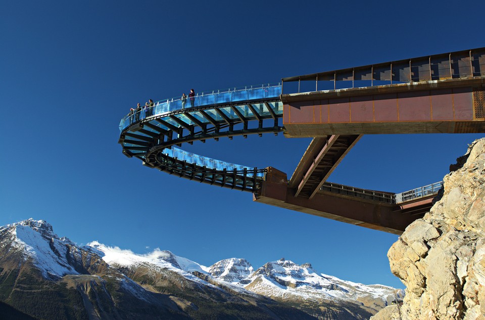 Glacier Skywalk w Kanadzie