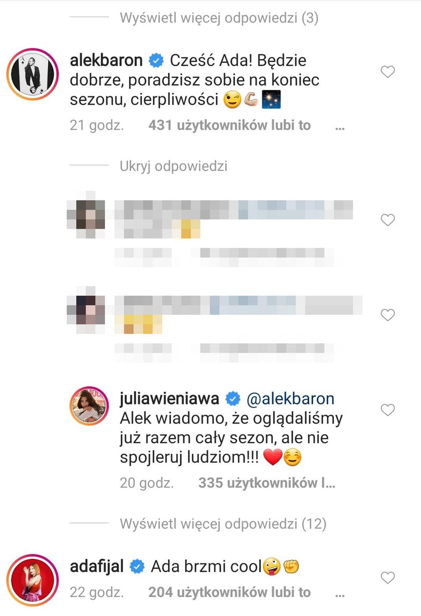 Alek Baron wspiera Wieniawę