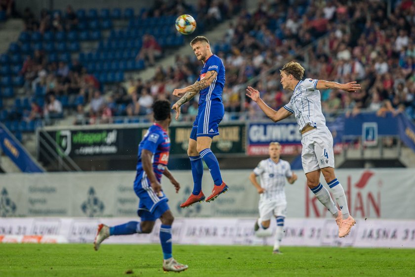 Pilka nozna. PKO Ekstraklasa. Piast Gliwice - Lech Poznan. 20.07.2019