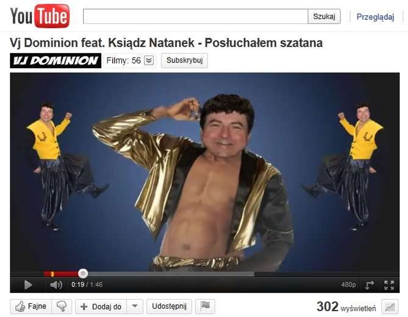 Ksiądz Natanek w wersji disco! FILM