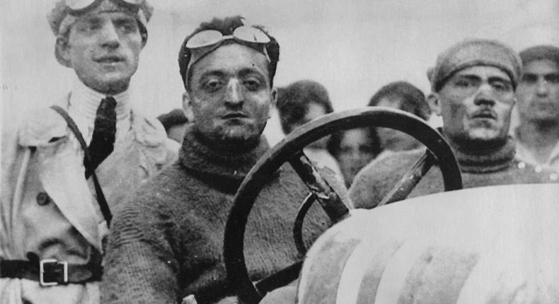 In 1908, A ten-year-old Enzo Ferrari saw his first car race and immediately became hooked. As a young adult, Enzo was drafted by the Italian army to fight in World War I.