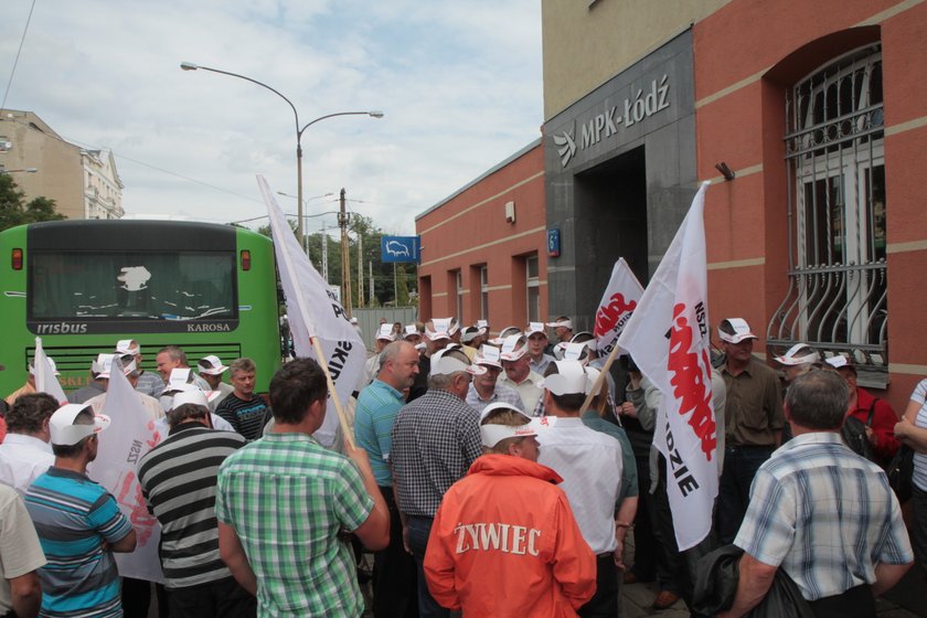 Strajk pracowników MPK Łódź. Grozi nam komunikacyjny paraliż?