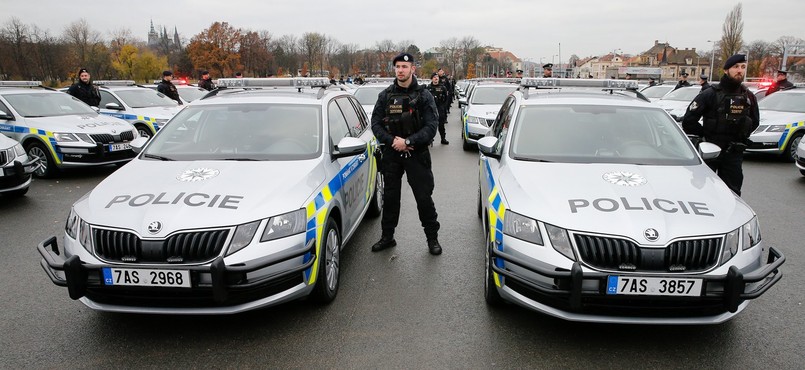 Skoda Octavia w czeskiej policji