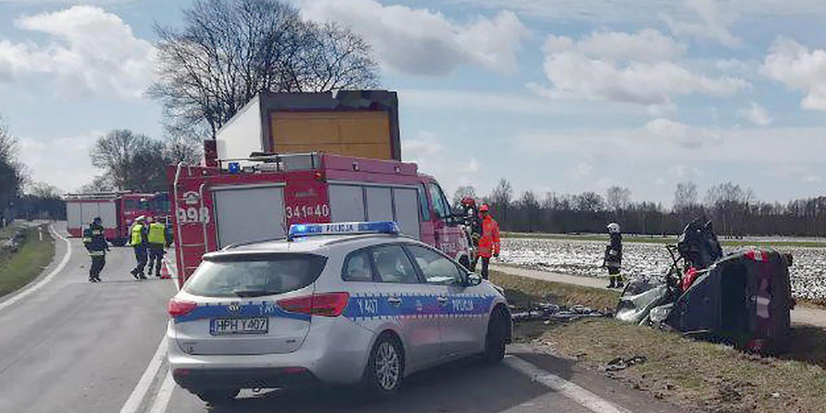 Tragedia na Mazowszu. Nie żyje dwoje dzieci