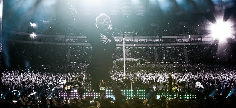 Mniej śliscy, ciągle mokrzy: Bon Jovi na PGE Narodowym [ZDJĘCIA, RELACJA]