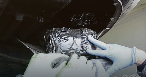 Kokain krili u kesama