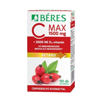 A csipkebogyó igazi antioxidáns, a BÉRES C_MAX pedig még a napi ajánlott D-vitamin mennyiségét is fedezi, így érdemes beszerezned a GLAMOUR-napok idején -20% kedvezménnyel a ROSSMANN üzleteiben, az Online Drogériában, valamint a mobilapplikáción keresztül