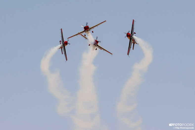 Royal Jordanian Falcons w akcji nad Jordanią