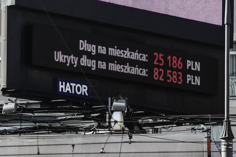 Dług publiczny nieubłaganie rośnie - Wiadomości - Forbes.pl