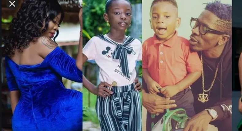 Shatta Wale reveals names of his two other kids with different women