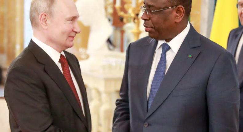 Macky Sall et Poutine