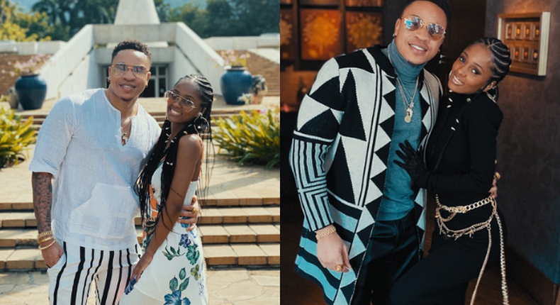 Vanessa Mdee  and Rotimi