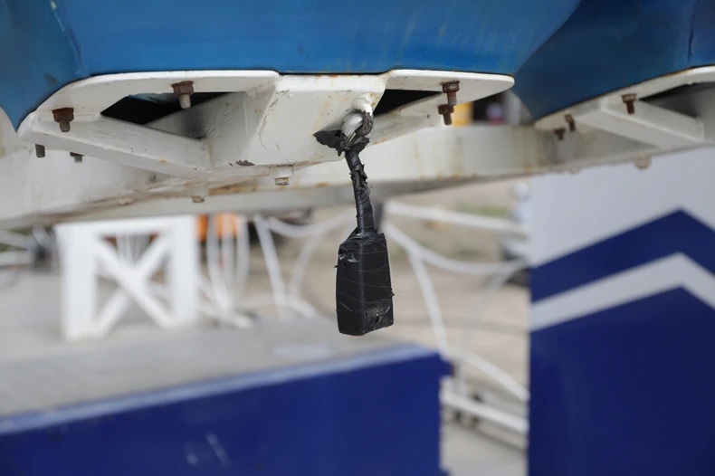 Sprava u luna parku u Inđiji sa koje je devojčica pala