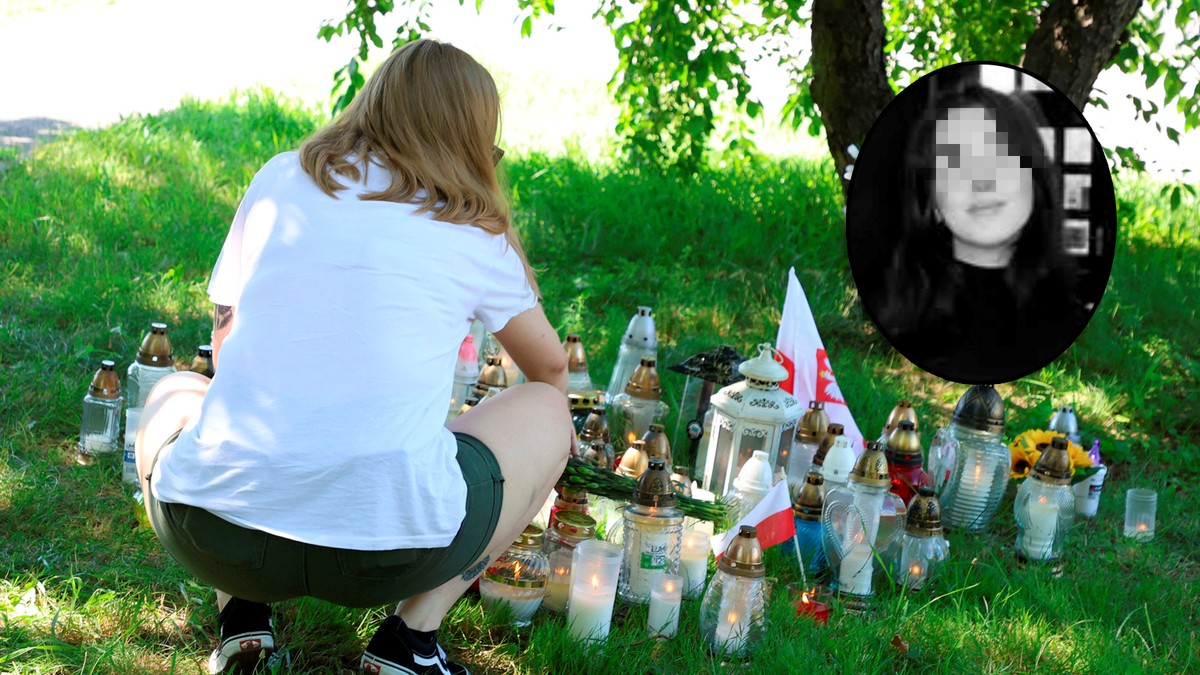 Znicze i łzy w Parku Glazja. Toruń żegna zamordowaną Klaudię