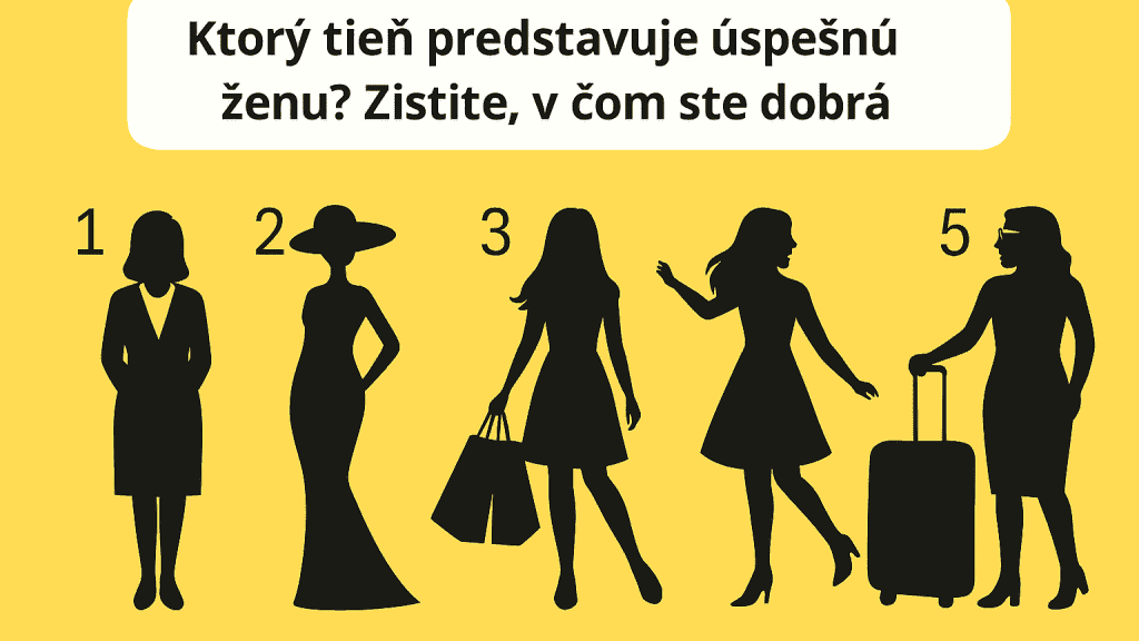 Päť rôznych ženských siluet. Ktorú z nich považujete za úspešnú? Odpoveď môže prezradiť veľa o vašej osobnosti.