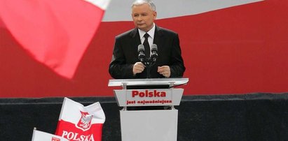 Jarosław Kaczyński żartuje ze swojego wzrostu