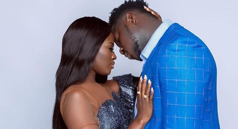 Fella Makafui and rapper boyfriend Medikal