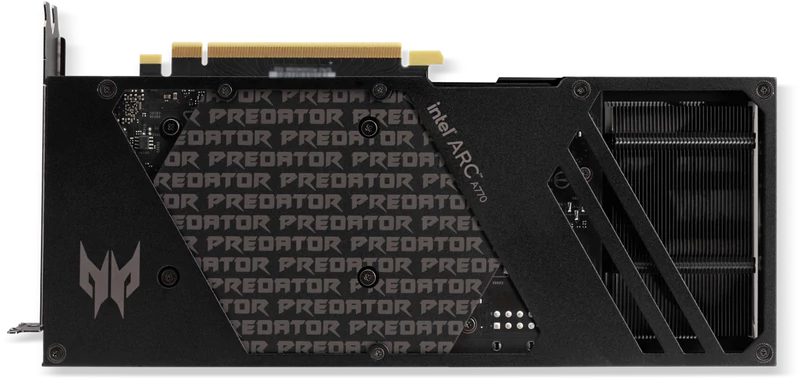 Predator Arc A770 BiFrost OC – backplate