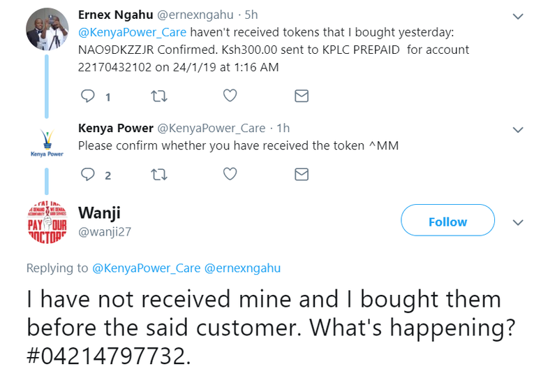 Comments shared after one customer received tokens (Twitter) 