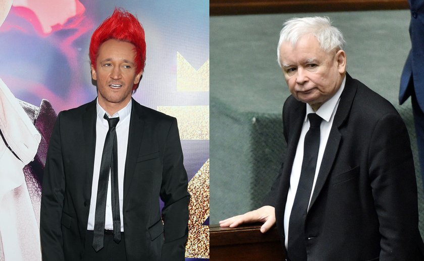 Michał Wiśniewski i Jarosław Kaczyński